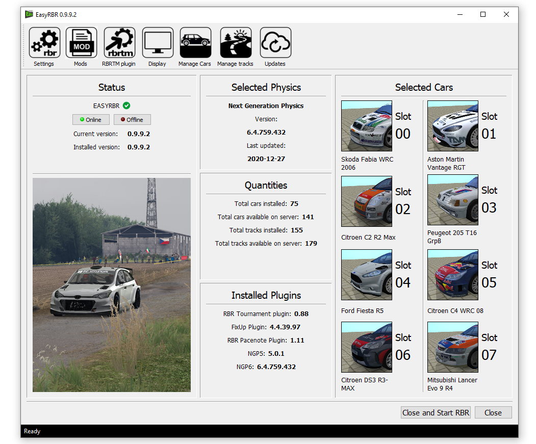 EasyRBR v 0.9.9.2.